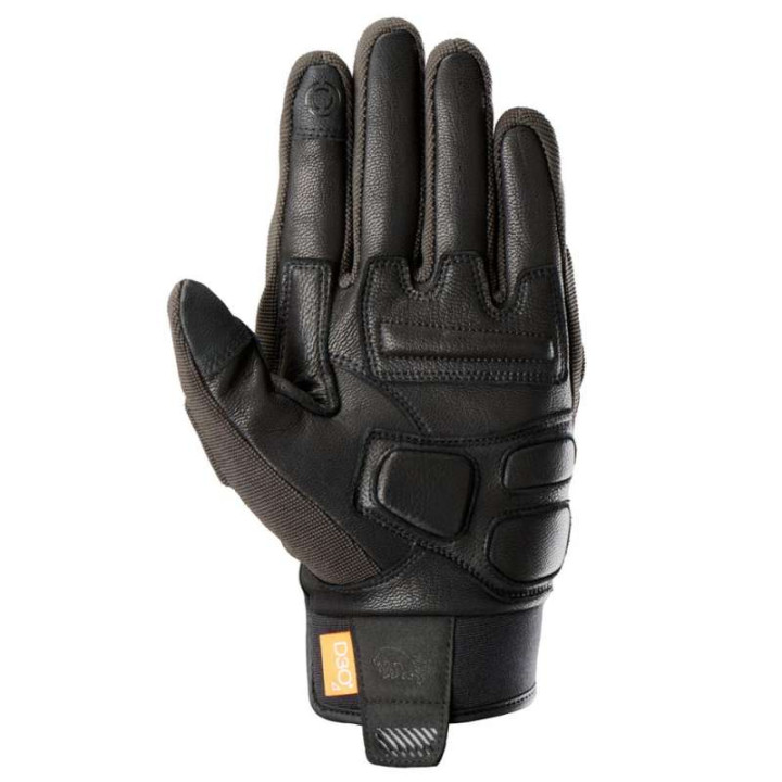 Gants moto d'été Furygan JET D3O EVO Marron/Noir