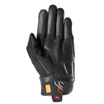 Gants moto d'été Furygan JET NEON D3O Noir/Blanc/Rouge