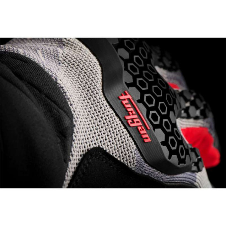 Gants moto d'été Furygan JACK Noir/Gris/Rouge