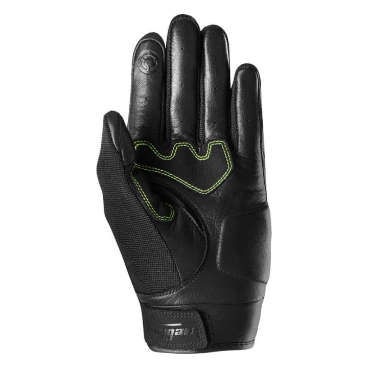 Gants moto d'été Furygan SHADE Noir/Jaune
