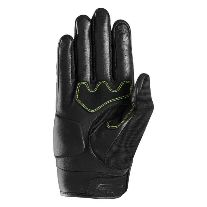 Gants moto d'été Furygan SHADE Noir/Jaune