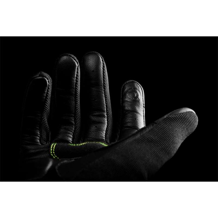 Gants moto d'été Furygan SHADE Noir/Jaune