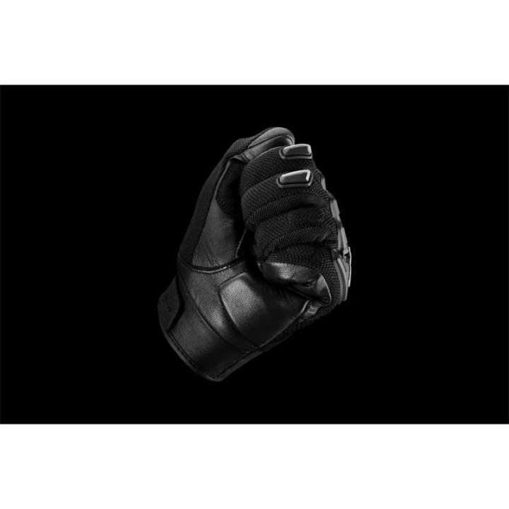 Gants moto d'été Furygan SHADE Noir/Blanc