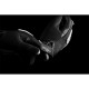 Gants moto d'été Furygan SHADE Noir/Blanc