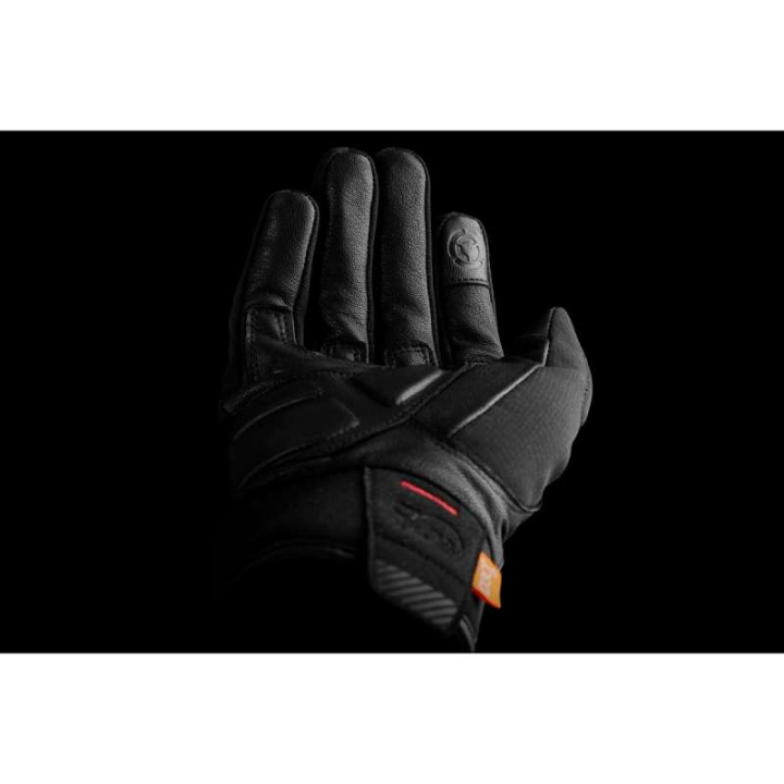 Gants moto Furygan JET ALL SEASONS EVO D3O Noir/Rouge