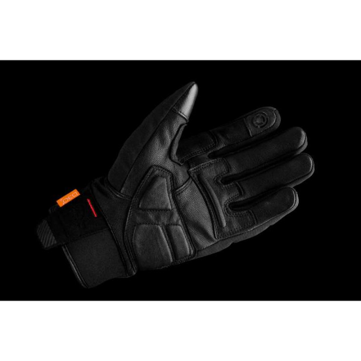 Gants moto Furygan JET ALL SEASONS EVO D3O Noir/Rouge