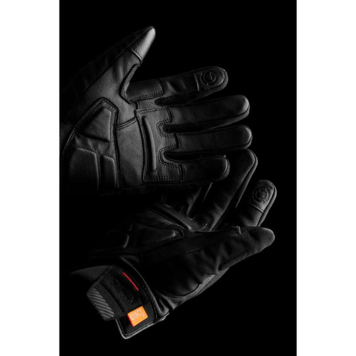 Gants moto Furygan JET ALL SEASONS EVO D3O Noir/Rouge