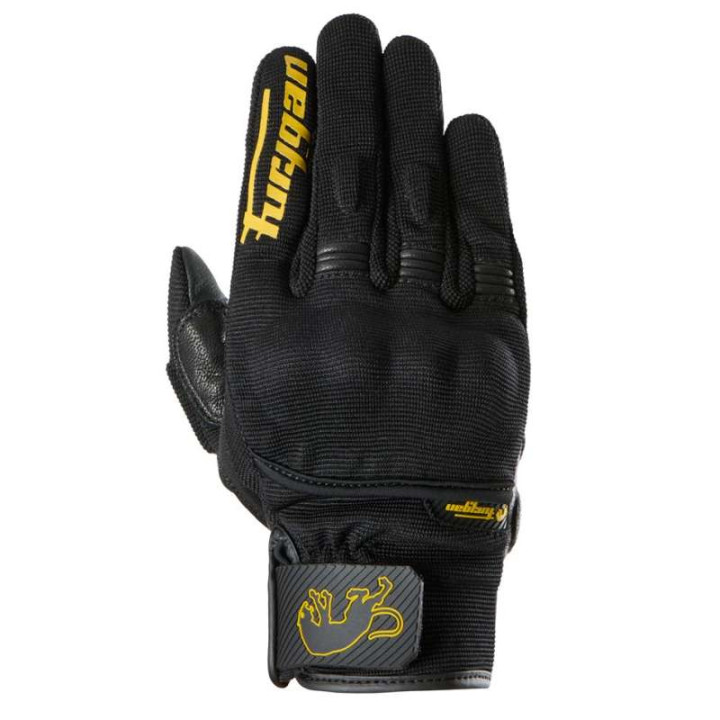 Gants moto d'été femme Furygan JET LADY D3O EVO Noir/Or