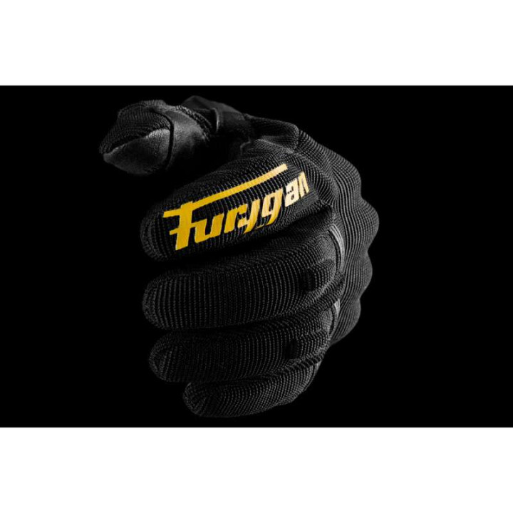Gants moto d'été femme Furygan JET LADY D3O EVO Noir/Or