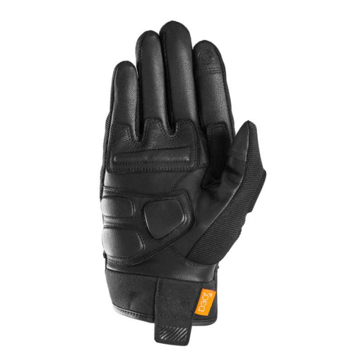 Gants moto d'été femme Furygan JET LADY D3O EVO Noir/Blanc