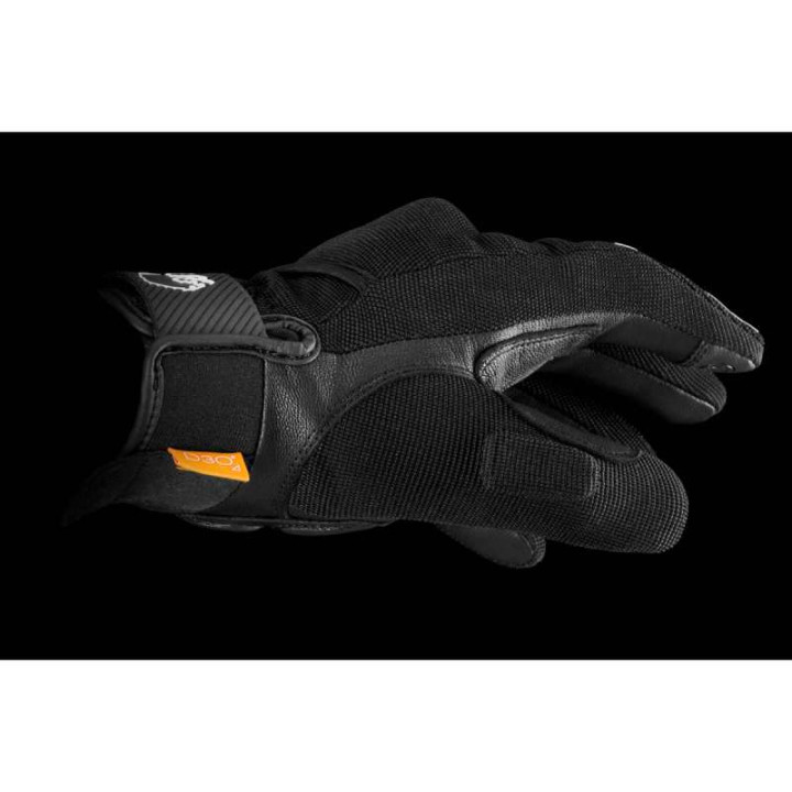 Gants moto d'été femme Furygan JET LADY D3O EVO Noir/Blanc