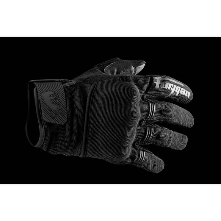 Gants moto d'été femme Furygan JET LADY D3O EVO Noir