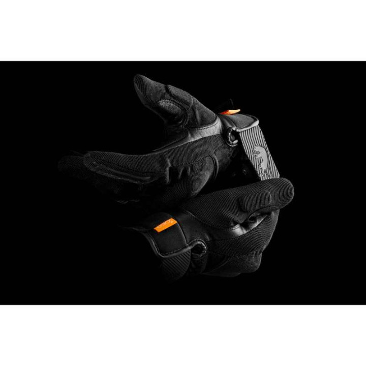 Gants moto d'été femme Furygan JET LADY D3O EVO Noir