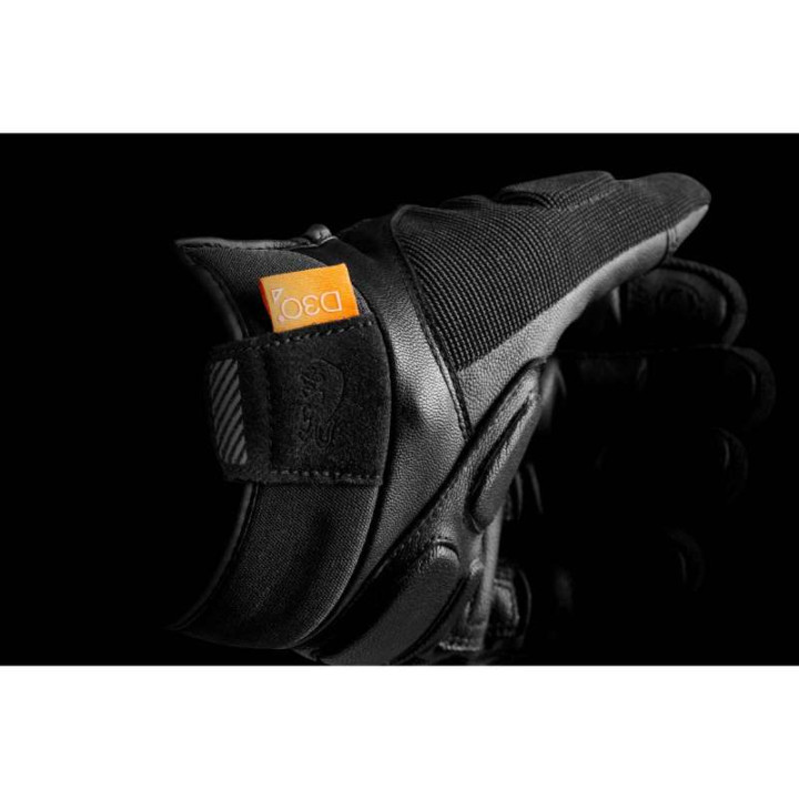Gants moto d'été femme Furygan JET LADY D3O EVO Noir
