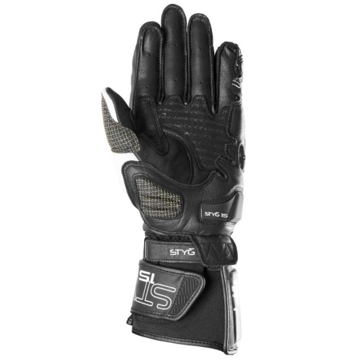 Gants moto femme Furygan STYG15 LADY Noir/Blanc