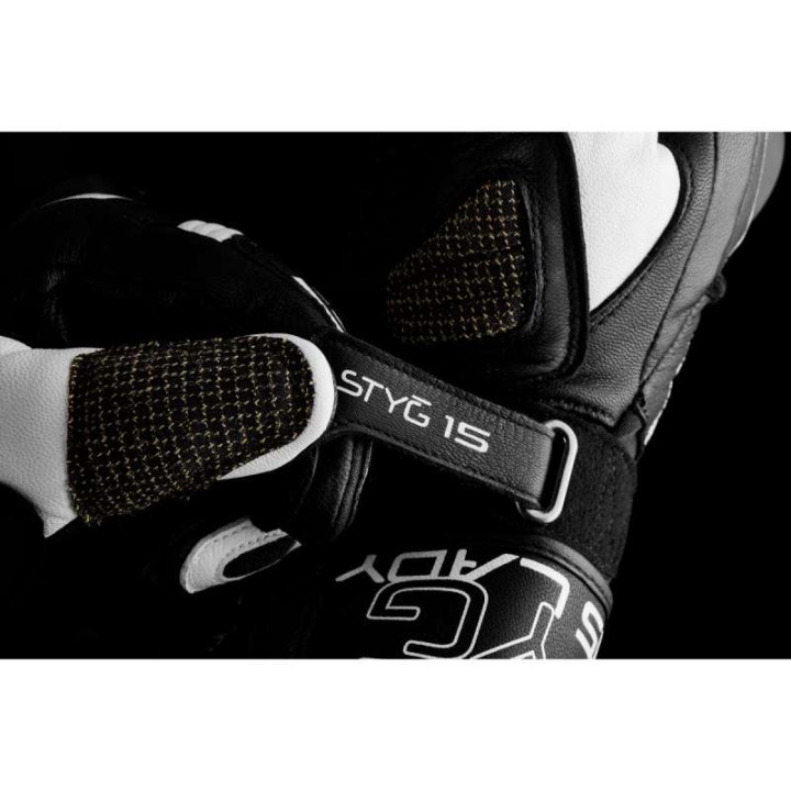 Gants moto femme Furygan STYG15 LADY Noir/Blanc