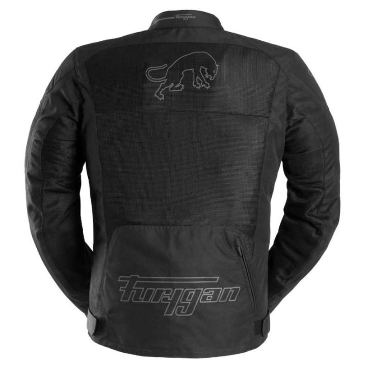 Blouson moto d'été Furygan AQUILON Noir/Gris