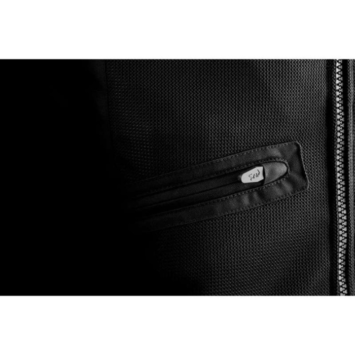 Blouson moto d'été Furygan AQUILON Noir/Gris