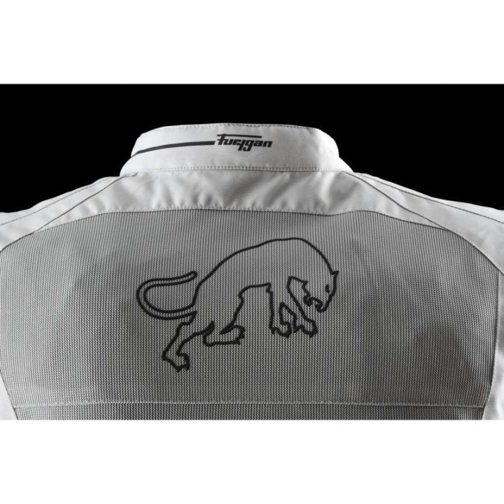 Blouson moto d'été Furygan AQUILON Gris