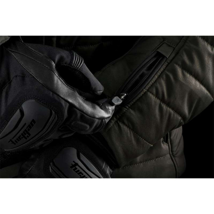 Blouson moto Furygan BJORN PRIMALOFT Zinc