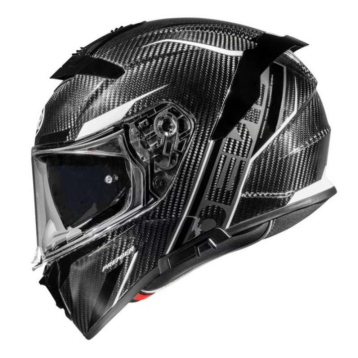 Casque moto Premier DEVIL Carbone ST8