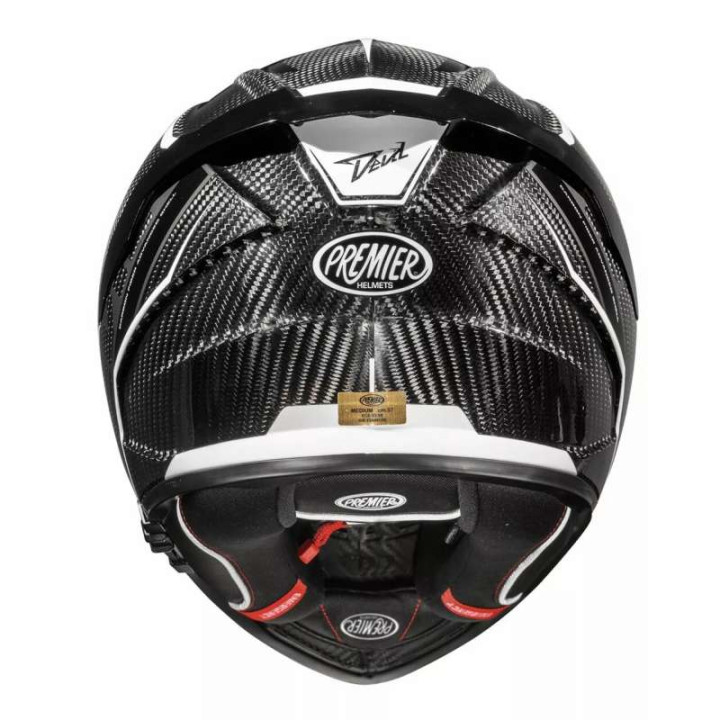 Casque moto Premier DEVIL Carbone ST8