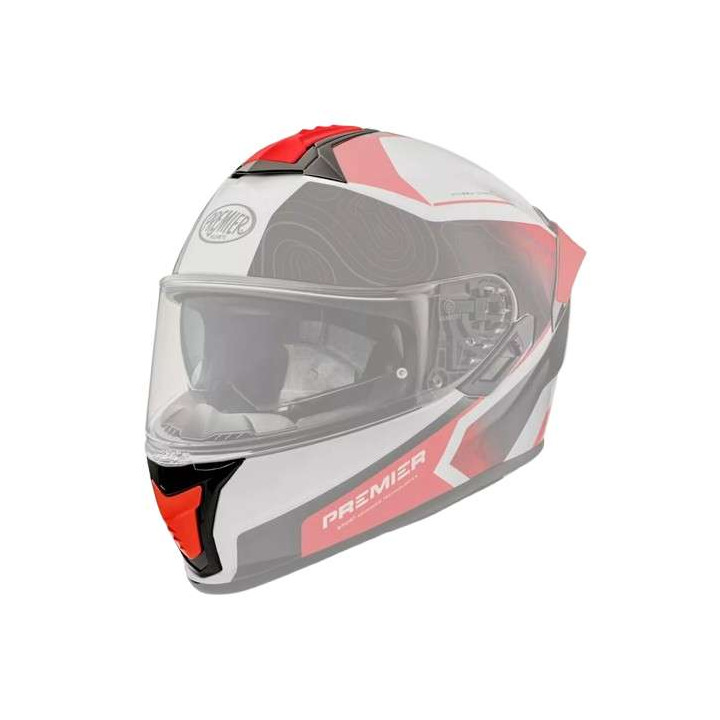 Ventilation kit for Premier EVOLUZIONE DK 2BM helmet