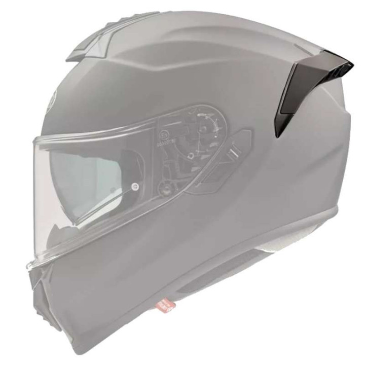 Rear spoiler for Premier EVOLUZIONE U9BM/SP2BM helmet
