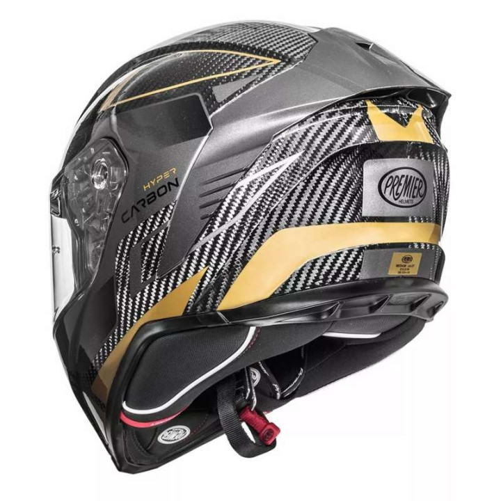 Casque moto Premier HYPER Carbone TK19