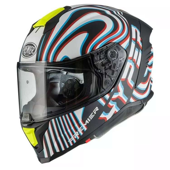Casque moto Premier HYPER PS Y8 BM