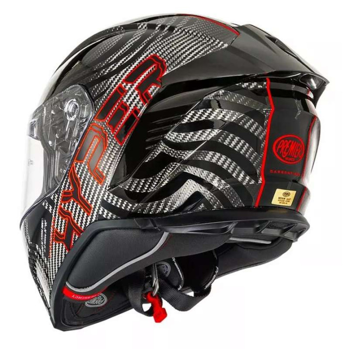 Casque moto Premier HYPER Carbone PS 2