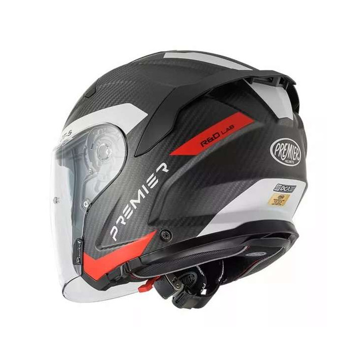 Casque moto Premier JT5 Carbone MA 2 BM