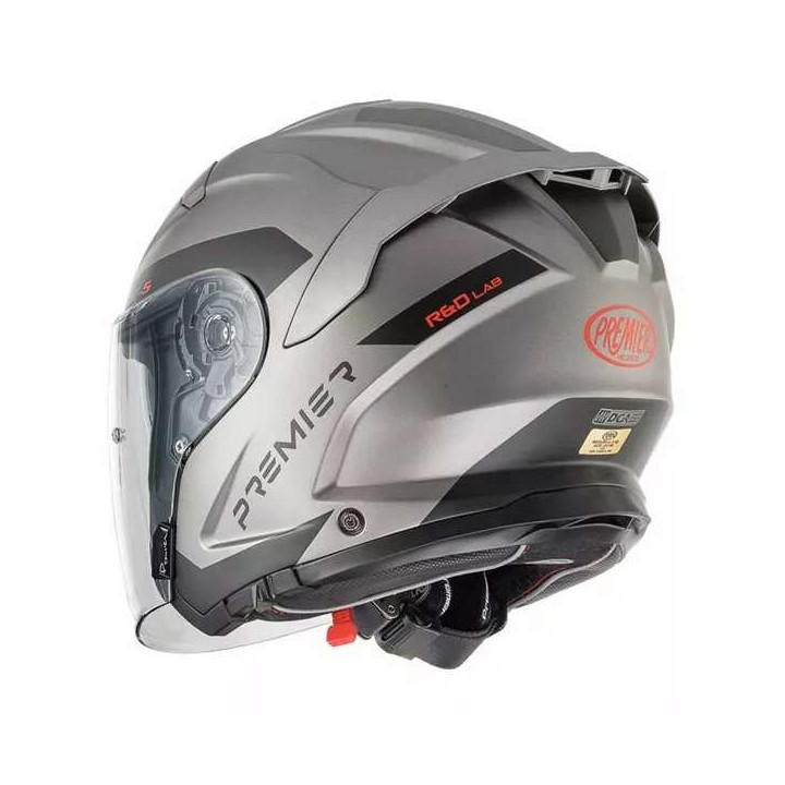 Casque moto Premier JT5 MA 17 BM