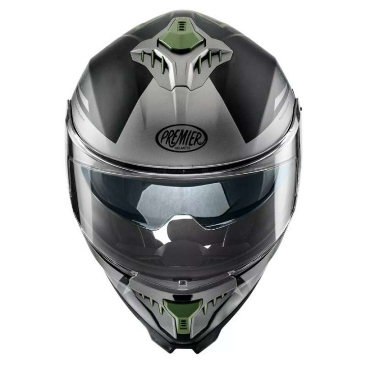 Casque moto Premier TYPHOON BA MILITARY BM