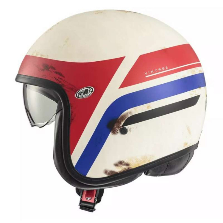 Casque moto Premier VINTAGE K 8 BM
