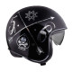 Casque moto Premier VINTAGE NX Silver Chromed