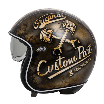 Casque moto Premier VINTAGE OP 9BM Casque moto Premier VINTAGE OP 9BM