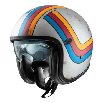 Casque moto Premier VINTAGE PLATINUM EDITION EX 77BM Casque moto Premier VINTAGE PLATINUM EDITION EX 77BM
