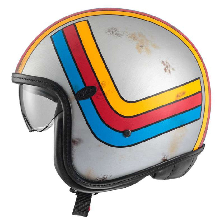 Casque moto Premier VINTAGE PLATINUM EDITION EX 77BM