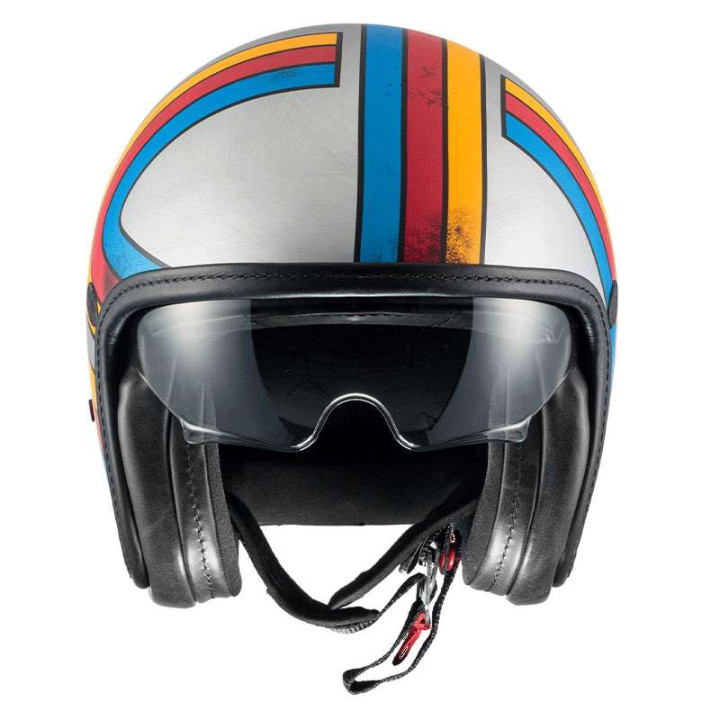Casque moto Premier VINTAGE PLATINUM EDITION EX 77BM