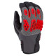Klim BAJA S4 2025 Black Fiery Red motorcycle gloves