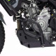 Isotta low quarter guard Black CF Moto 450 MT