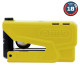 Alarmed motorcycle disc lock SRA ABUS Granit Detecto X-Plus 8077 II Yellow