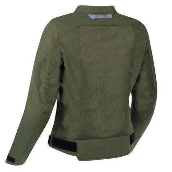 Blouson moto d'été femme Bering LADY NELSON KAKI