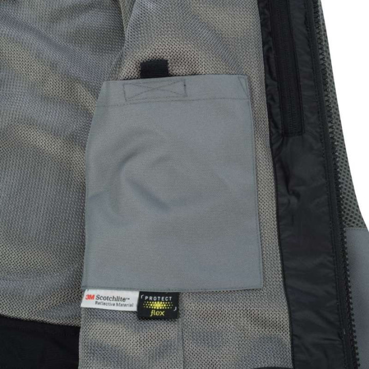 Blouson moto d'été femme Bering LADY MALIBU GRIS