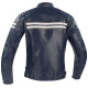 Blouson moto cuir Segura FUNKY MARINE