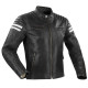 Blouson moto cuir Segura FUNKY NOIR