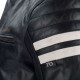 Blouson moto cuir Segura FUNKY NOIR
