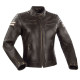 Blouson moto cuir femme Segura LADY FUNKY MARRON