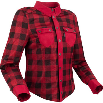 Segura women's summer motorcycle shirt LADY JOVAN ROUGE